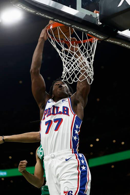 NBA roundup: VJ Edgecombe’s historic debut leads Sixers past Celtics