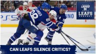 Leafs look to silence critics as season begins vs. Canadiens
