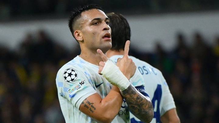 Inter, con un gol de Lautaro Martínez, le ganó 4