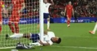 England star Ollie Watkins suffers horror injury during collision as Wales clash halted