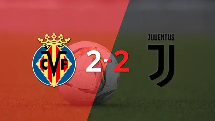 Champions League: Renato Veiga rescata a Villarreal con un gol agónico ante Juventus