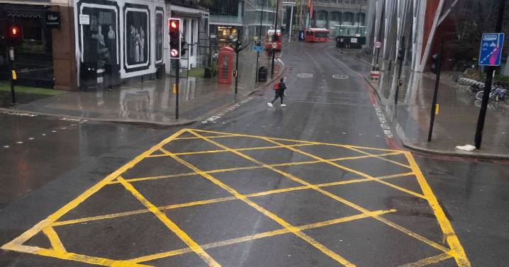 Yellow box on road junction nets almost £1/2m in fines in 8 months