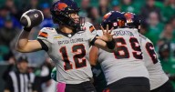 Lions clinch second with win over Roughriders