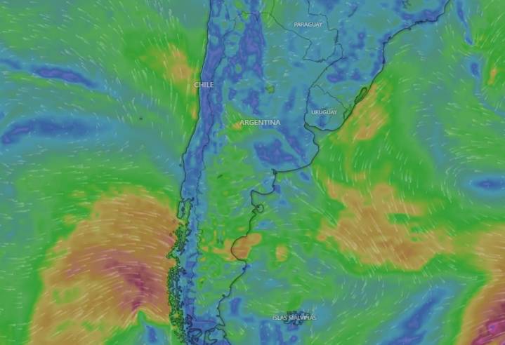 Rige una alerta amarilla por tormentas y vientos fuertes para este jueves 16 de octubre