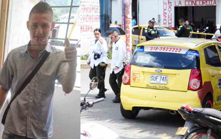 Alexis Lizarazo, el taxista asesinado en el barrio La Concordia de Bucaramanga