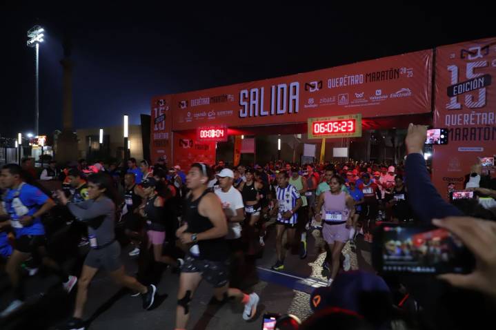 Querétaro vive su 15 Maratón