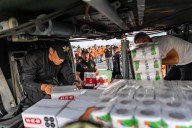 Nuevo León envía rescatistas y más de tres toneladas de víveres a afectados por lluvias en Hidalgo