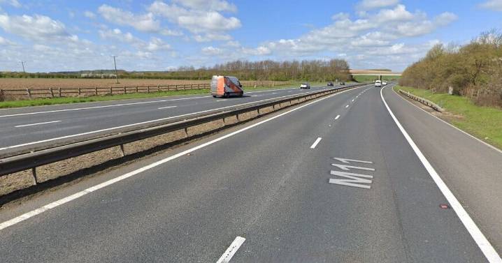 Live M11 updates as traffic temporarily held after crash