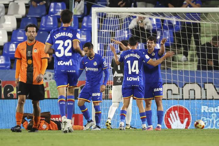 Copa del Rey: Paliza del Getafe, 0-11, y sorpresa por la derrota del Oviedo ante el Ourense