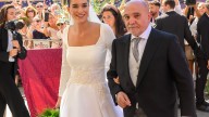Así ha sido la llegada de Bárbara Mirjan a la iglesia del Cristo de los Gitanos