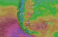 En cuatro provincias. Emiten una alerta amarilla por lluvia y viento en cuatro provincias