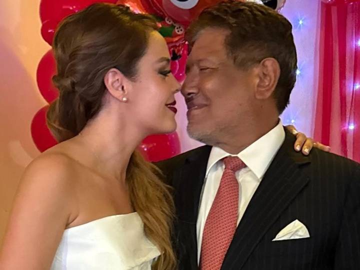 Juan Osorio y Eva Daniela se casaron; así fue la boda del productor y la actriz