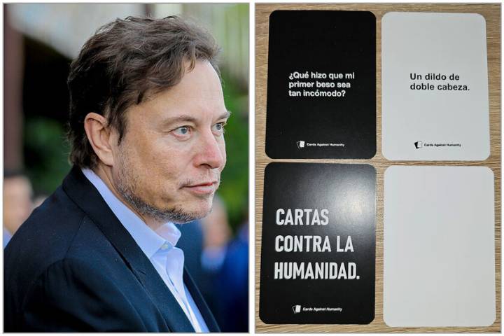 La absurda batalla legal que mantenían Elon Musk y el juego "Cartas contra la humanidad" ha acabado en final agridulce