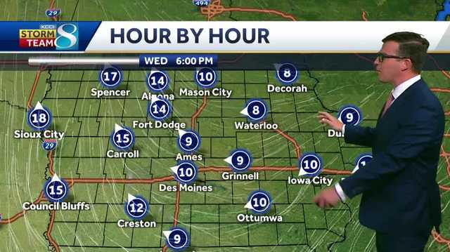 Des Moines weather: Cooler fall temps before warm and wet weekend