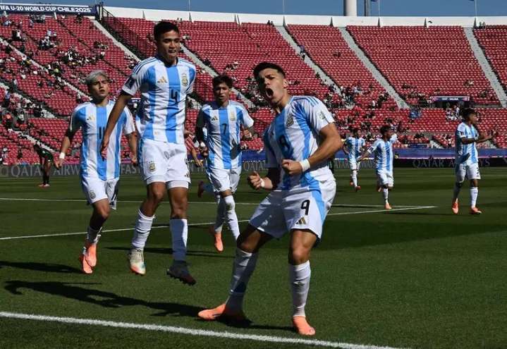 Argentina arrasa a Nigeria y se instala en los Cuartos del Mundial Sub