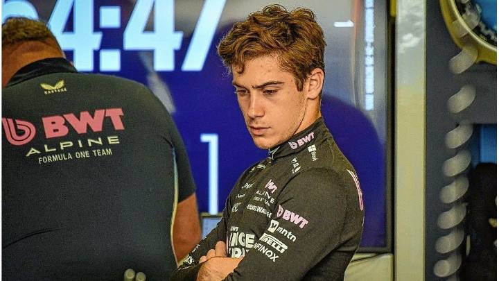 Colapinto: "Hice 50 vueltas arrastrándome sin nada de grip"