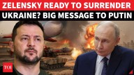 'Ready For Ceasefire': Zelensky Tells Russia As Putin Escalates Energy Attacks Ahead Of Winter