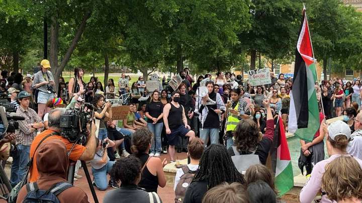 Federal judge temporarily blocks key parts of Texas law that limits campus protests