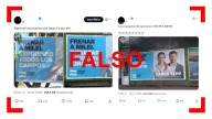 Son falsas estas fotos de carteles de Fuerza Patria en Santa Fe: los textos fueron editados