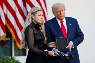 Trump gives Charlie Kirk posthumous Presidential Medal of Freedom