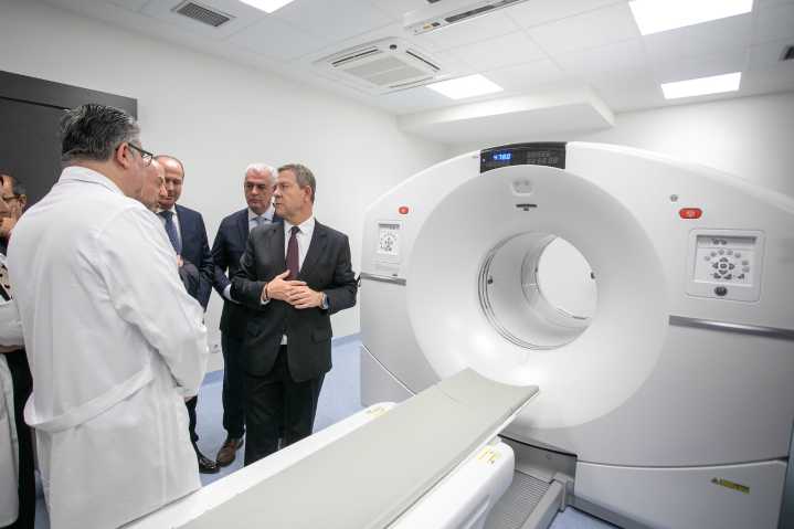 Page anuncia que el lunes abre el servicio de Medicina Nuclear del Nuevo Hospital de Cuenca