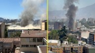 Gran incendio se desarrolla en el barrio Yungay de Santiago: Varias compañías de Bomberos atienden la emergencia