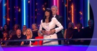 BBC Strictly Come Dancing fans in stitches as stars recreate Coldplay kiss cam