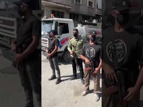 Hamas Fighters Patrol Gaza Streets Defying Trump's Peace Deal #shorts