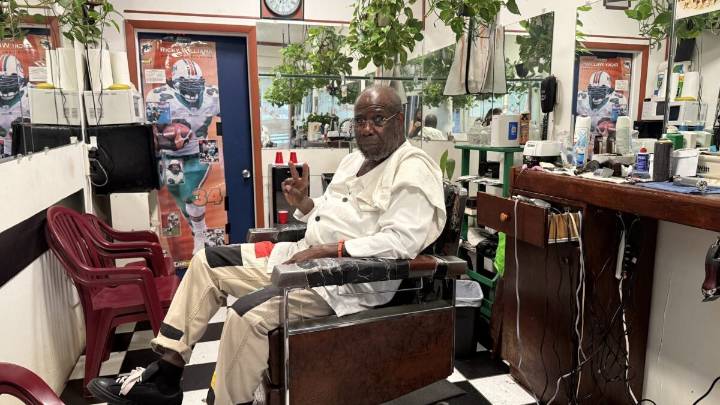 The last days of a black barbershop in Coconut Grove