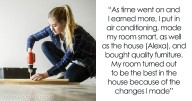 Parents Kick Out Daughter So They Can Move Into Her Remodeled Room, She Takes It All Away