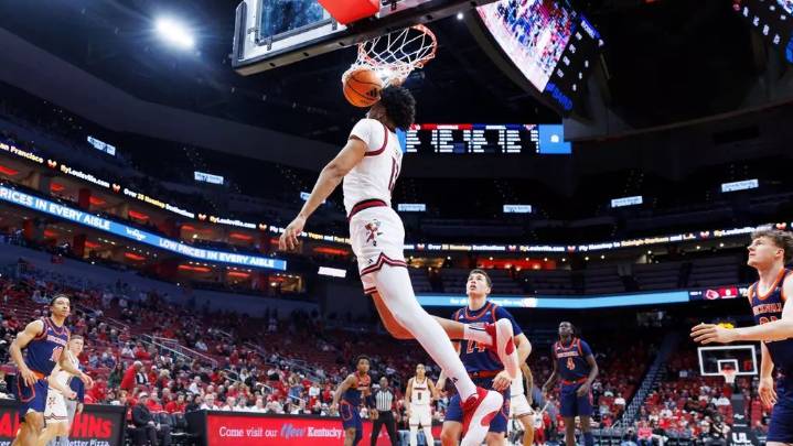 No. 11 Louisville defeats Bucknell 99-76 in 2nd exhibition game