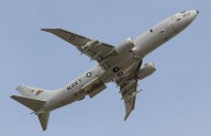 FOTOS: Avistaron por primera vez desde tierra el sobrevuelo de un P-8 Poseidon de EEUU cerca de costas venezolanas