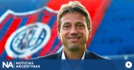 Luego de ser restituido como presidente de San Lorenzo, Moretti aseguró que su vice será Néstor Ortigoza