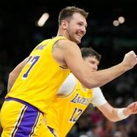 Doncic anchors Lakers' NBA title bid in James's possible last stand