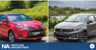 Sólo 14 unidades los separan: la pelea por el auto más vendido del año en Argentina está al rojo vivo