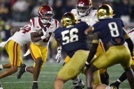 No. 20 USC’s running game looks different against No. 13 Notre Dame