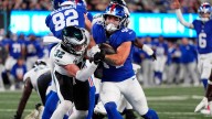 Eagles’ Jordan Davis makes surprising admission about Giants rookie Cam Skattebo