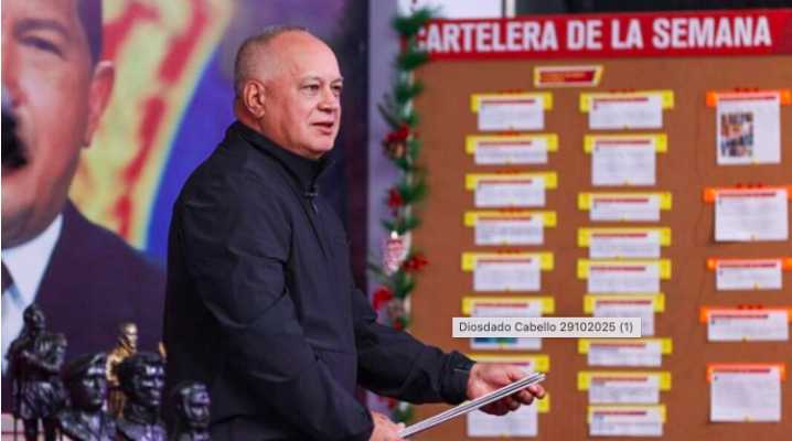 Cabello: quien pida invasión a Venezuela “está renunciando” a nacionalidad