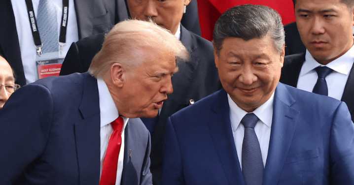 Trump's 'Awkward' Meeting With Xi Jinping Fuels Dementia Rumors