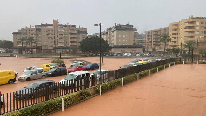 La dana deja inundaciones tras descargar con fuerza en Ibiza y Formentera