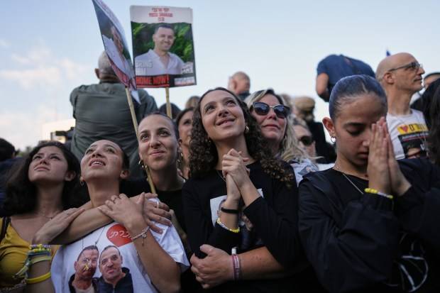 Tears of joy as living hostages are returned