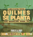 «Quilmes se planta» celebra sus 5 años
