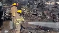 Incendio inició en material reciclado; atendieron 5 unidades de PC