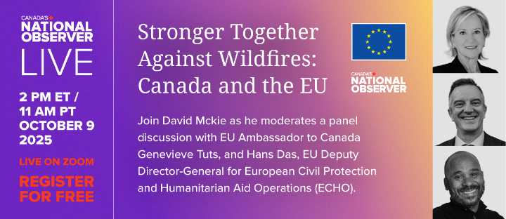Partnering in the fight against wildfires: Canada and the EU