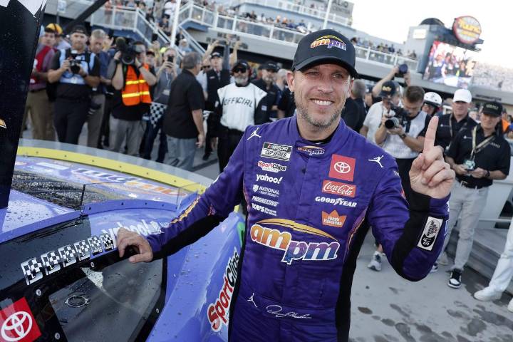 Denny Hamlin ties 10th in all-time wins, reaches Championship in 60th victory
