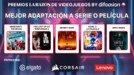 Premios La Razón de Videojuegos by Difoosion: estos son los finalistas a mejor adaptación a serie o película
