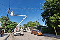 Rehabilitan más de 500 lámparas en La Paz; retiraron 25 toneladas de maleza y basura en panteones 