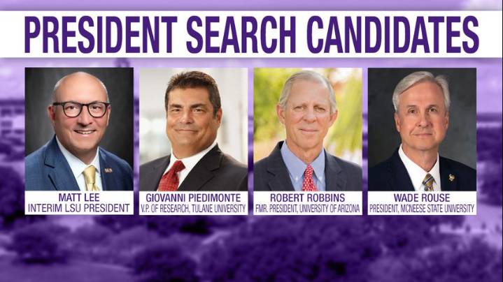The Final Four: LSU sets interviews with potential presidents after complaints about lack of transparency