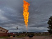 Fire crews participate in propane flaring to help reduce disastrous scenarios
