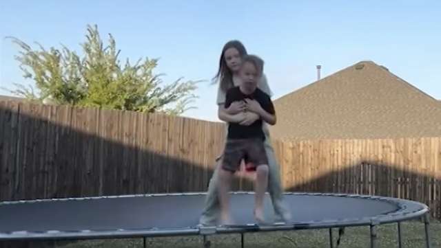 VIDEO: Texas girl saves brother from choking using technique her mom helped her learn